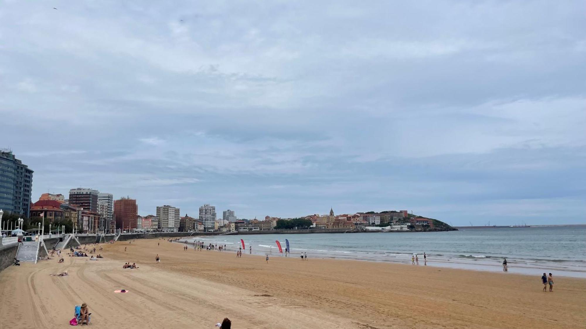 Apartamento Playa De Gijon Gijón Exterior foto