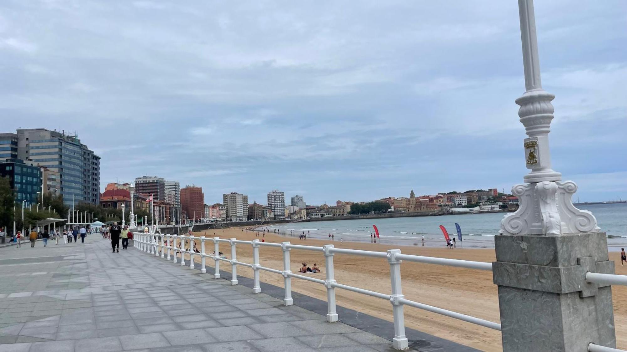 Apartamento Playa De Gijon Gijón Exterior foto