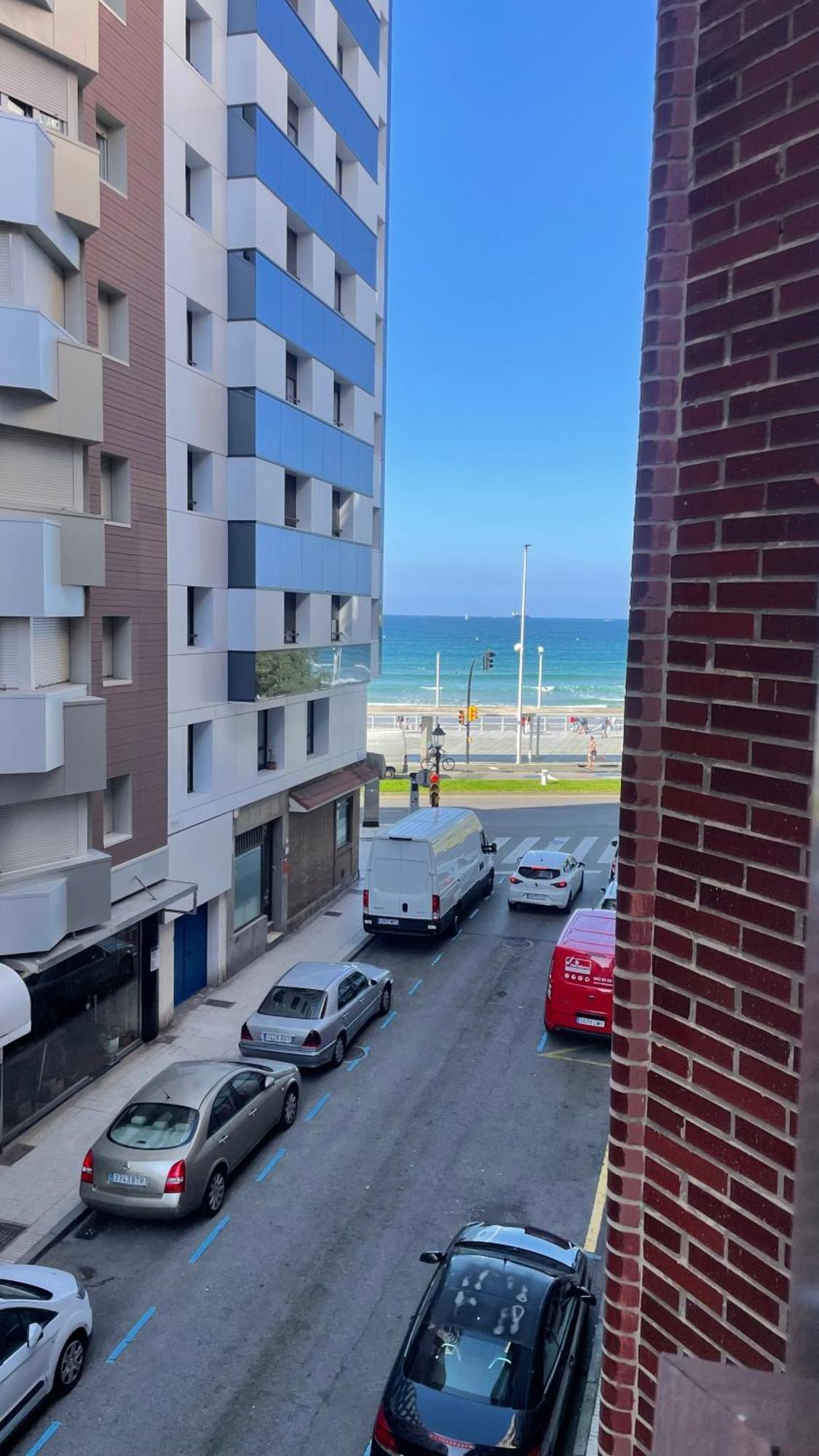 Apartamento Playa De Gijon Gijón Exterior foto